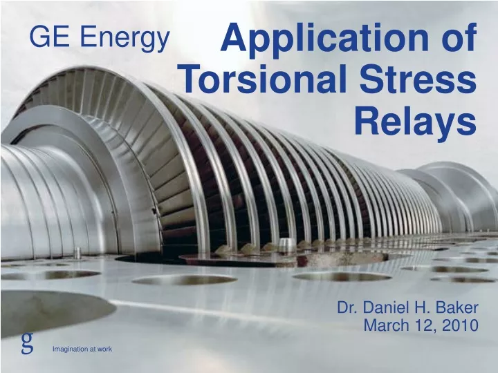 application of torsional stress relays