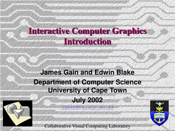 interactive computer graphics introduction