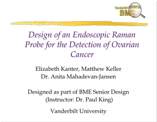 Design of an Endoscopic Raman  Probe for the Detection of Ovarian  Cancer