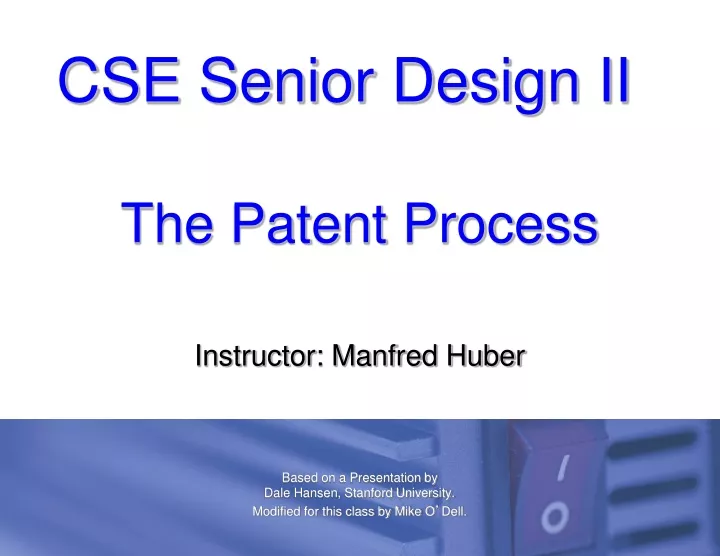 the patent process