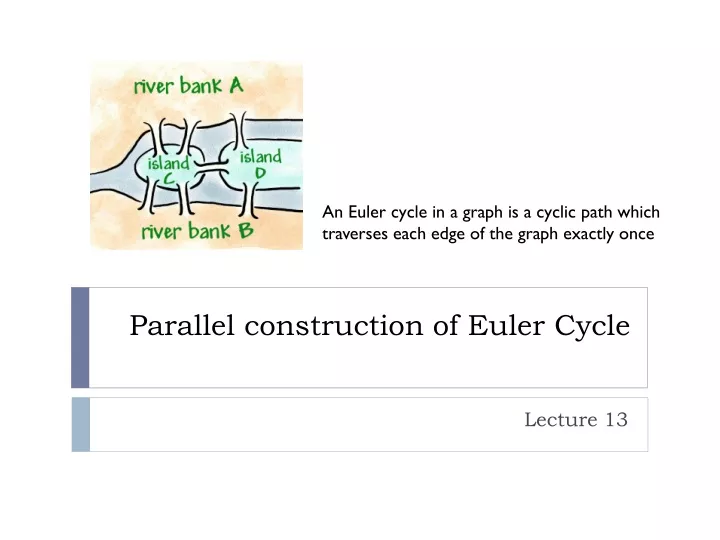 parallel construction of euler cycle