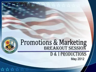 Promotions &amp; Marketing