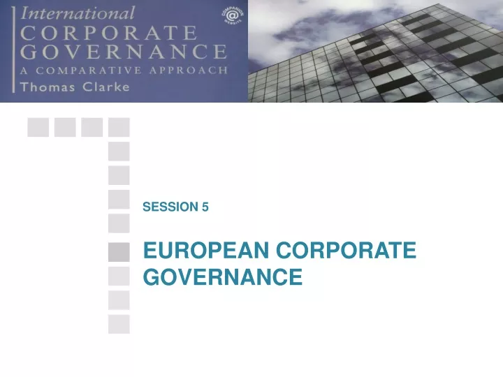 european corporate governance