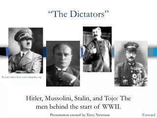 “The Dictators”