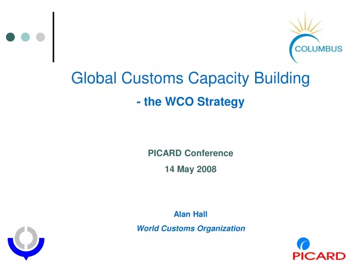 global customs capacity building the wco strategy