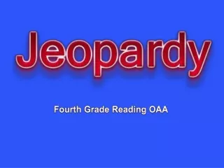 Fourth Grade Reading OAA