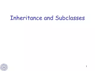 Inheritance and Subclasses