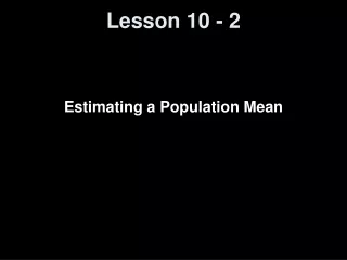 Lesson 10 - 2