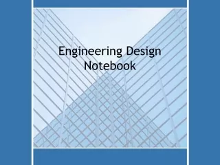 Engineering Design Notebook