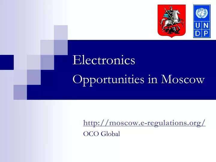 electronics opportunities in moscow
