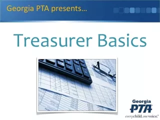Treasurer Basics