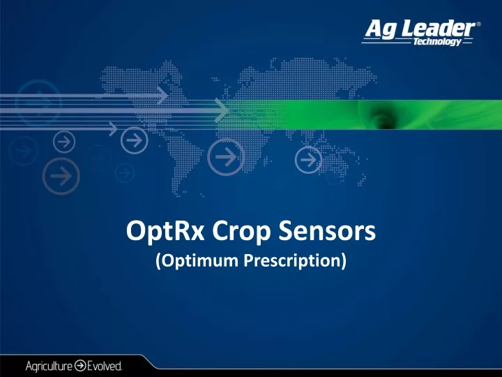 optrx crop sensors optimum prescription