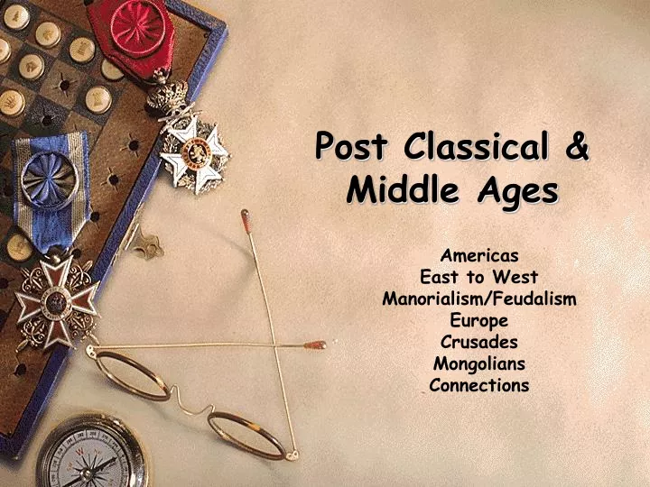 post classical middle ages