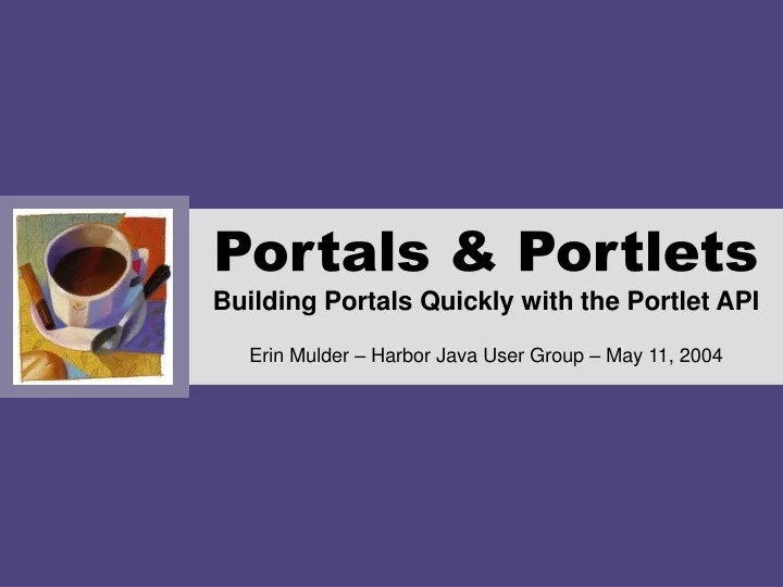 portals portlets