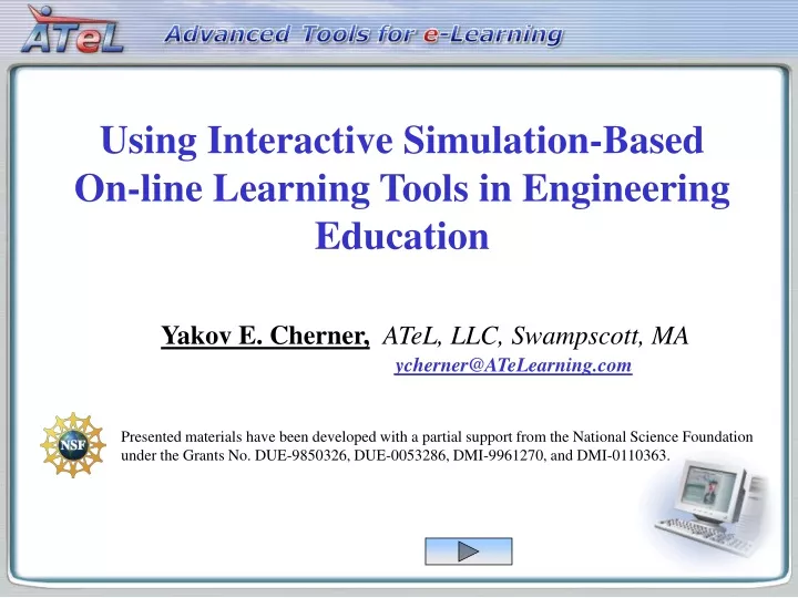 using interactive simulation based on line