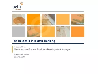 The Role of IT in Islamic Banking