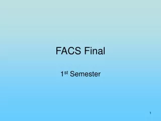 FACS Final