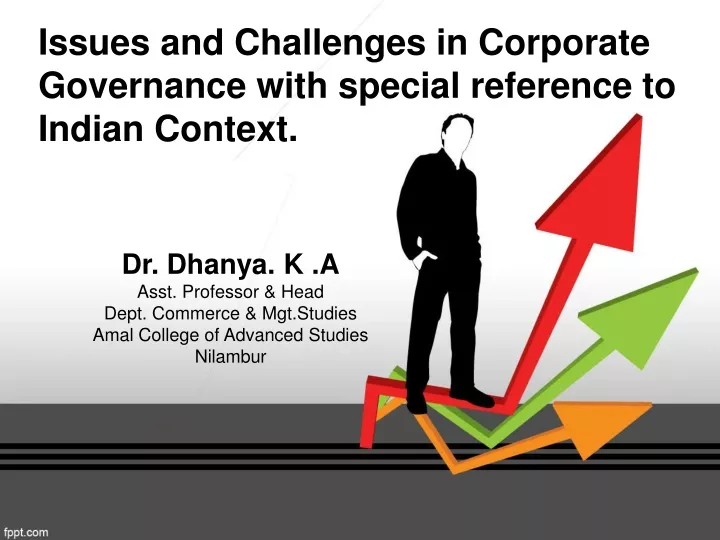issues and challenges in corporate governance with special reference to indian context