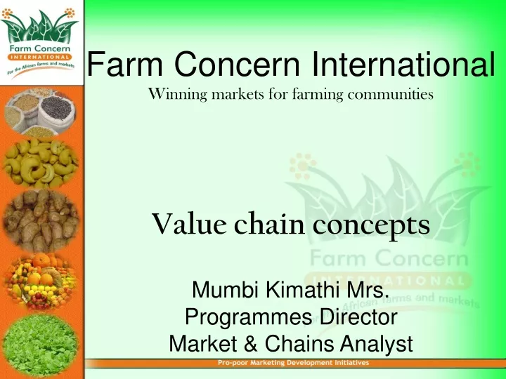farm concern international winning markets