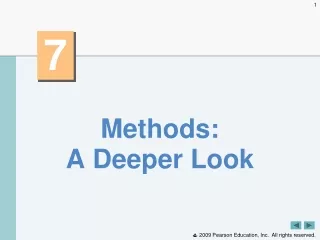 Methods: A Deeper Look