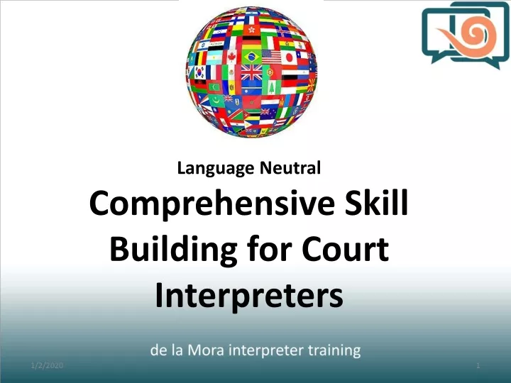 language neutral comprehensive skill building for court interpreters