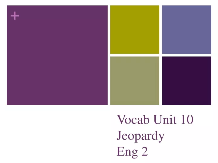 vocab unit 10 jeopardy eng 2