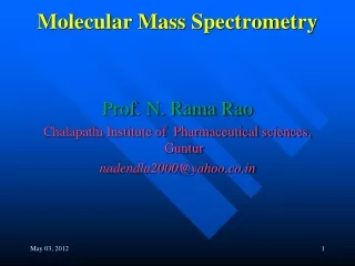Molecular Mass Spectrometry