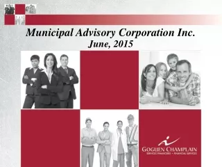 Municipal Advisory Corporation Inc. June, 2015