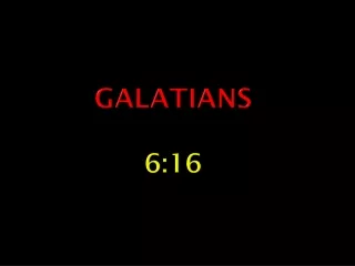 Galatians 6:16