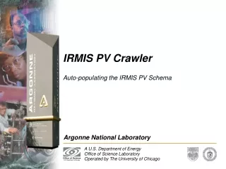 IRMIS PV Crawler