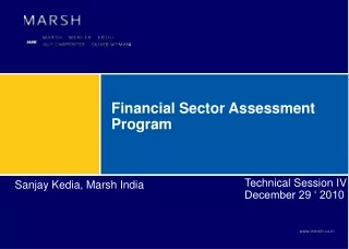 Financial Sector Assessment Program