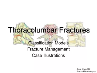 Thoracolumbar Fractures