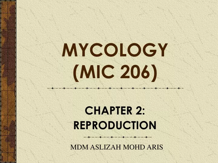 mycology mic 206