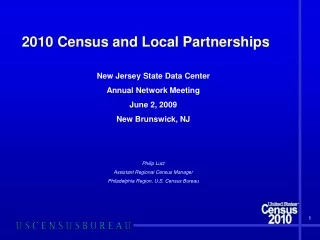 2010 Census and Local Partnerships