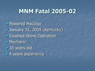 MNM Fatal 2005-02