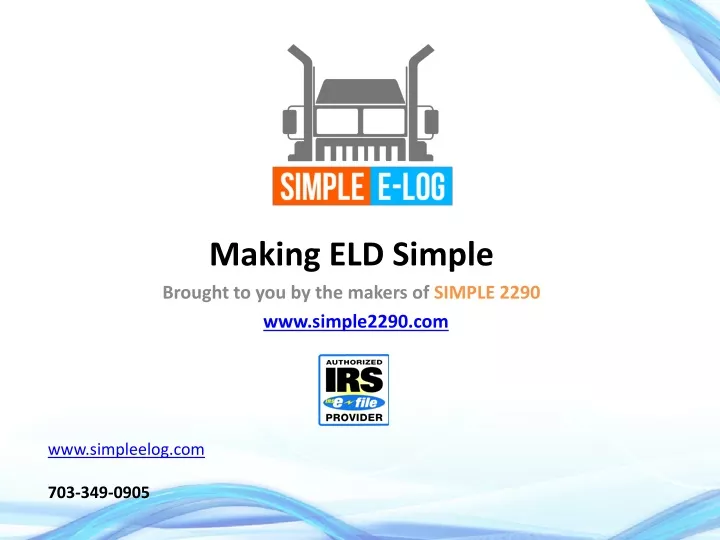 making eld simple brought to you by the makers