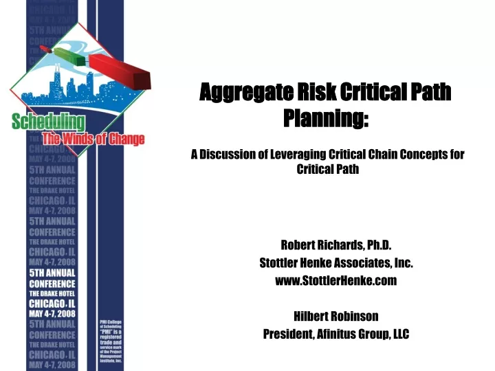 aggregate risk critical path planning