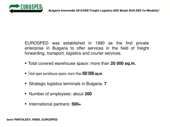 bulgaria intermodal 2016 see freight logistics