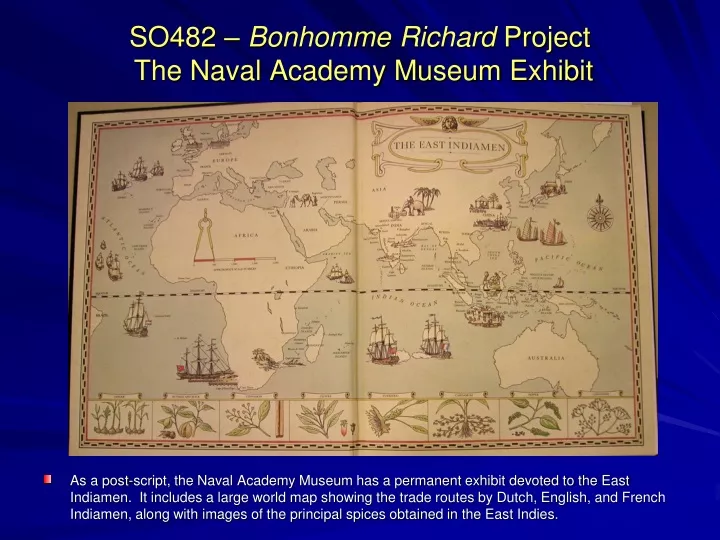 so482 bonhomme richard project the naval academy museum exhibit