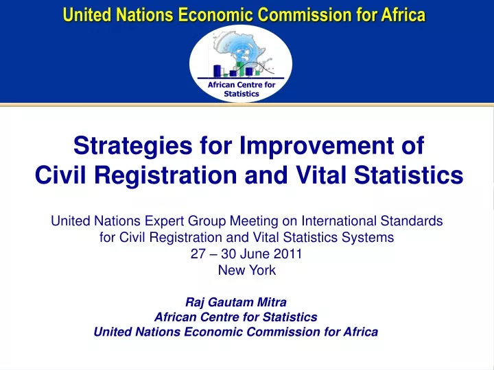 strategies for improvement of civil registration