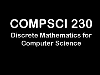 COMPSCI 230