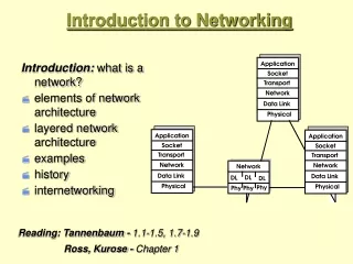 Introduction to Networking