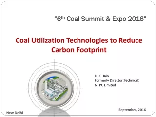“6 th  Coal Summit &amp; Expo 2016”