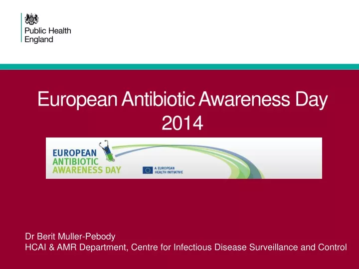 european antibiotic awareness day 2014