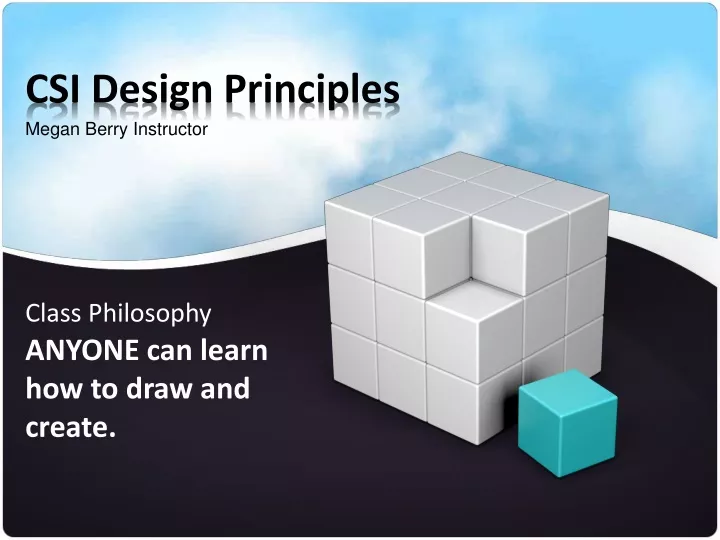 csi design principles