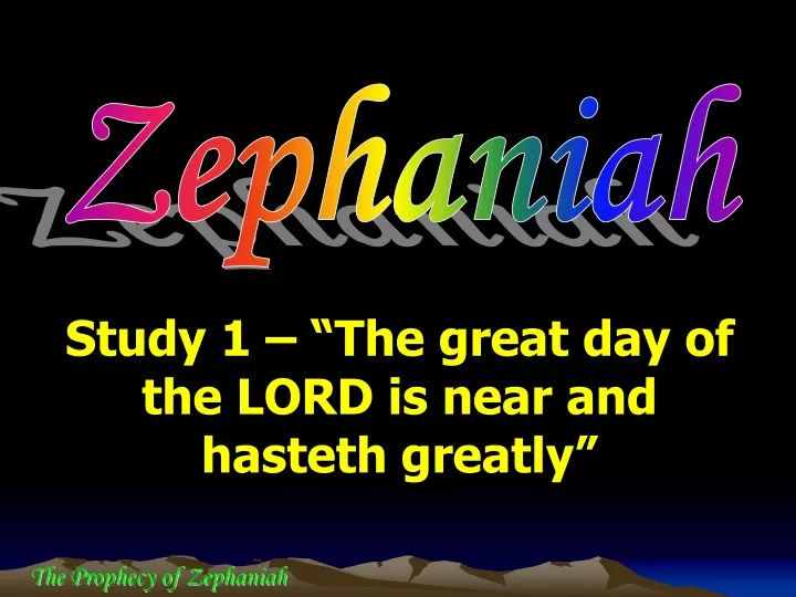 zephaniah