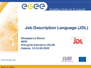 Job Description Language (JDL)