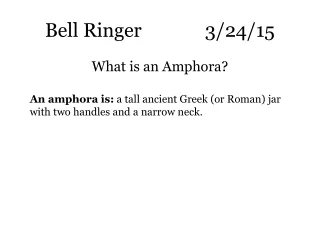 Bell Ringer		3/24/15