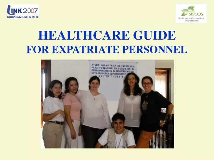 healthcare guide for expatriate personnel