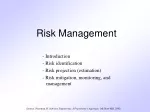 Risk Management - slide 1